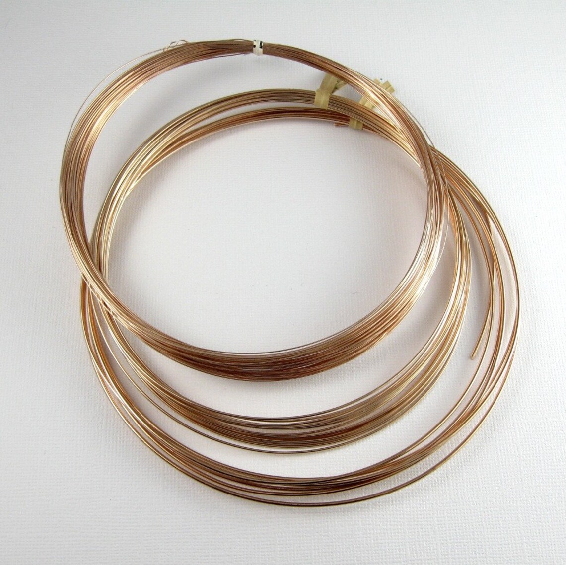 Bronze Wire for Jewelry 20 Gauge Round Soft 20 Feet Etsy
