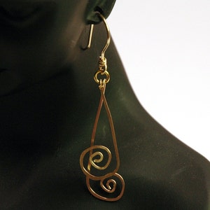 Jessica Gold Filled Celtic Swirl Earrings A Favorite image 2