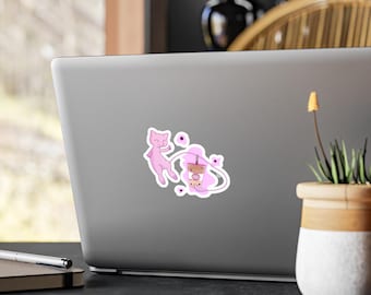 Mischievous Mew with Boba