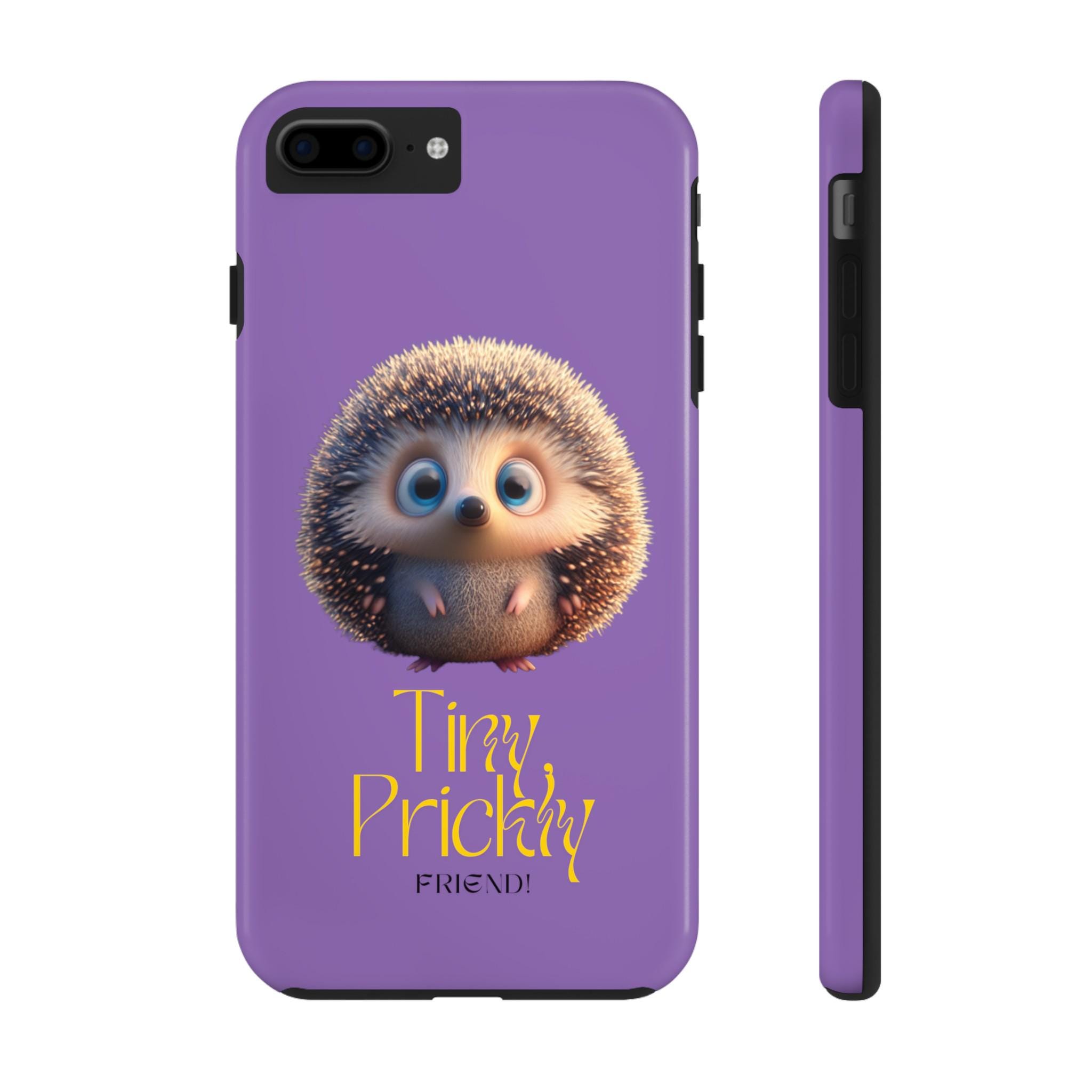 Adorabile custodia per telefono riccio per iPhone e smartphone Samsung.