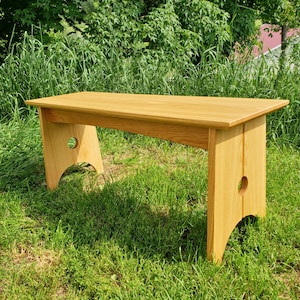 Rustic Bench build Plan, Woodworking plans Outdoor Bench build plan, rustic, Outdoor bench plan Patio furniture Garden Bench Narrow Bench