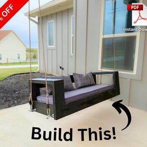 Outdoor Swing Plans, DIY Outdoor Furniture | Outdoor Seating Plan
