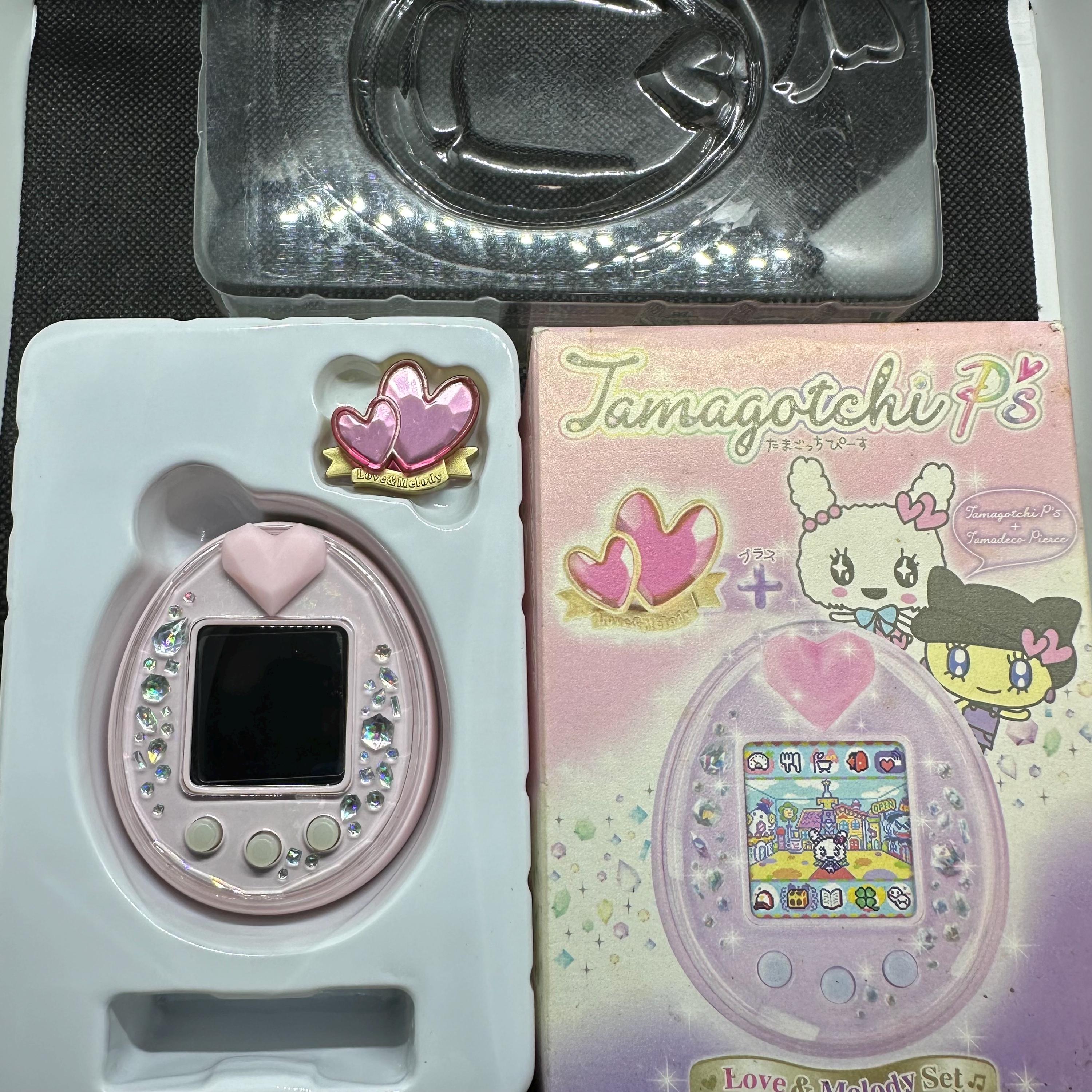 BANDAI Tamagotchi P's Love＆Melody Set Set01 ラブメロ ピンク 2012