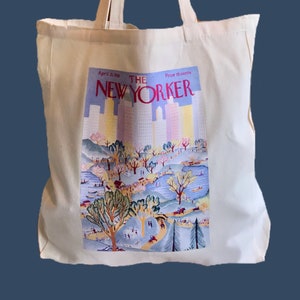 Tote bag new york city skyline new york city tote central park tote bag new york gift for friend  birthday gift