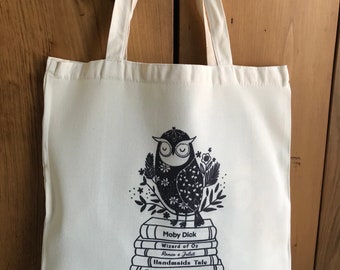 Custom tote bag for book lover book club gift for friend love to read gift