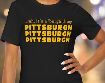 Pittsburgh t-shirt, Pittsburgh travel t-shirt, Pittsburgh game day shirt, travel gift, Pittsburgh skyline shirt, city of Pittsburgh t-shirt