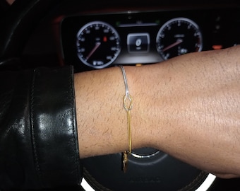 Paar Armband 2er Set, Liebesknoten Armband, passende Armbänder, Geschenk für Paare, Familienpartner Armband, Freundschaft Unisex Armbänder