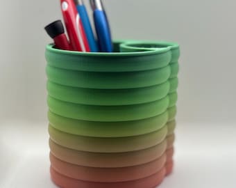 Cloud Pen Holder: 3D Printed PLA Desk Organizer