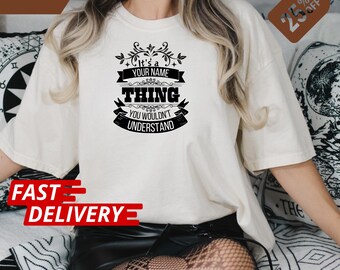 Personalisiertes T-Shirt: Familientreffen T-Shirt