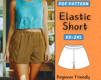 UNUSED EMBLEM PATTERN EASY SHORTS ハーフパンツ UNUSED - UNUSED EMBLEM PATTERN EASY SHORTS ハーフパンツの