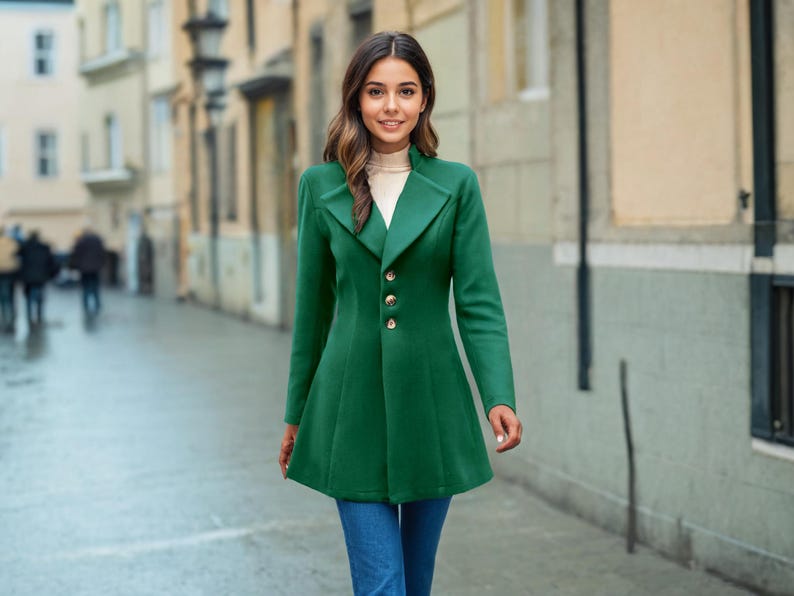 Overocoat Pattern Winter Coat Pattern | Long Overcoat PDF Sewing Pattern Beginner | Fall ...