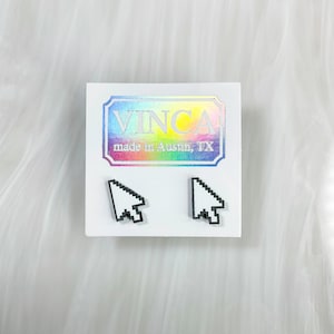 Cursor Arrow Earrings