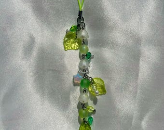 lily of the valley phone charm / keychain