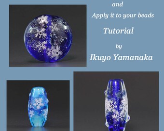 Tutorial: Snowflake Murrini and how to apply it to your beads