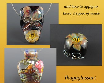 Tutorial: Implosion Flowers and how to apply to 3 types of beads