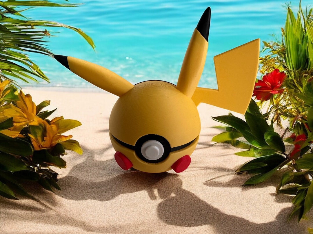 Pikachu Monster Ball 3D Print - Etsy