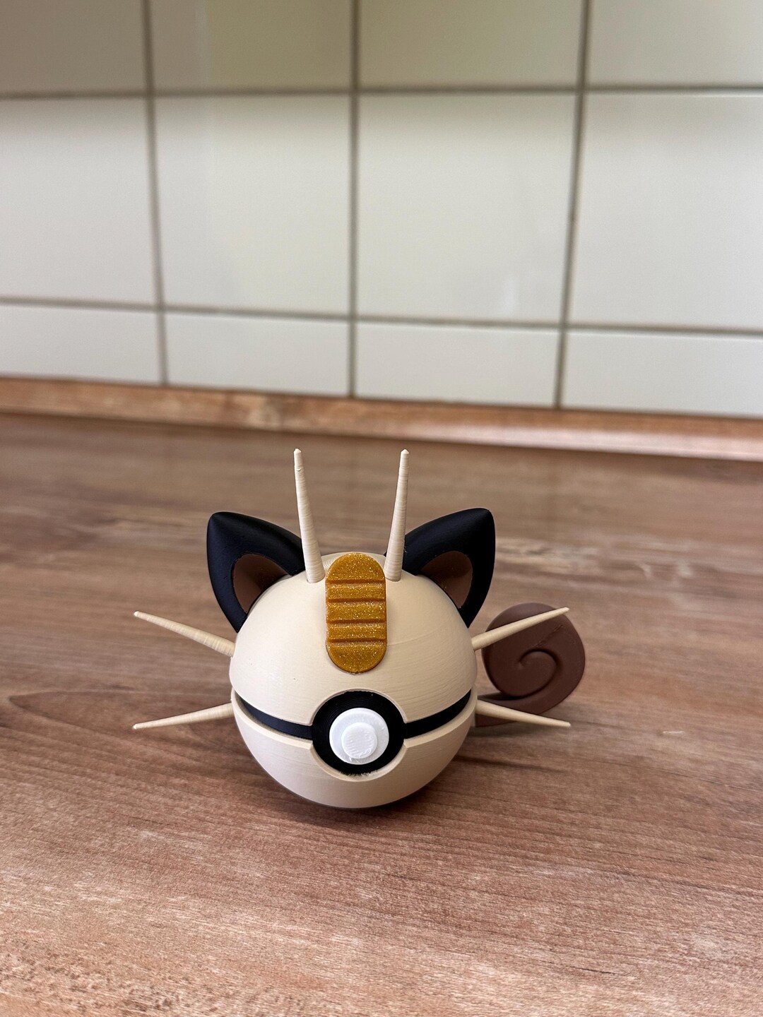 Meowth Monster Ball 3D Print - Etsy