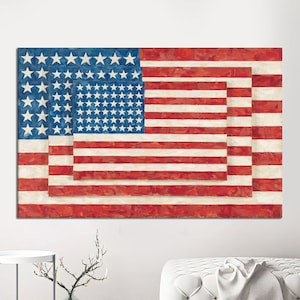 Jasper johns flag - Etsy 日本