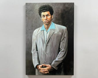 Kramer Portrait Canvas: 3D Wall Art, Modern Decor