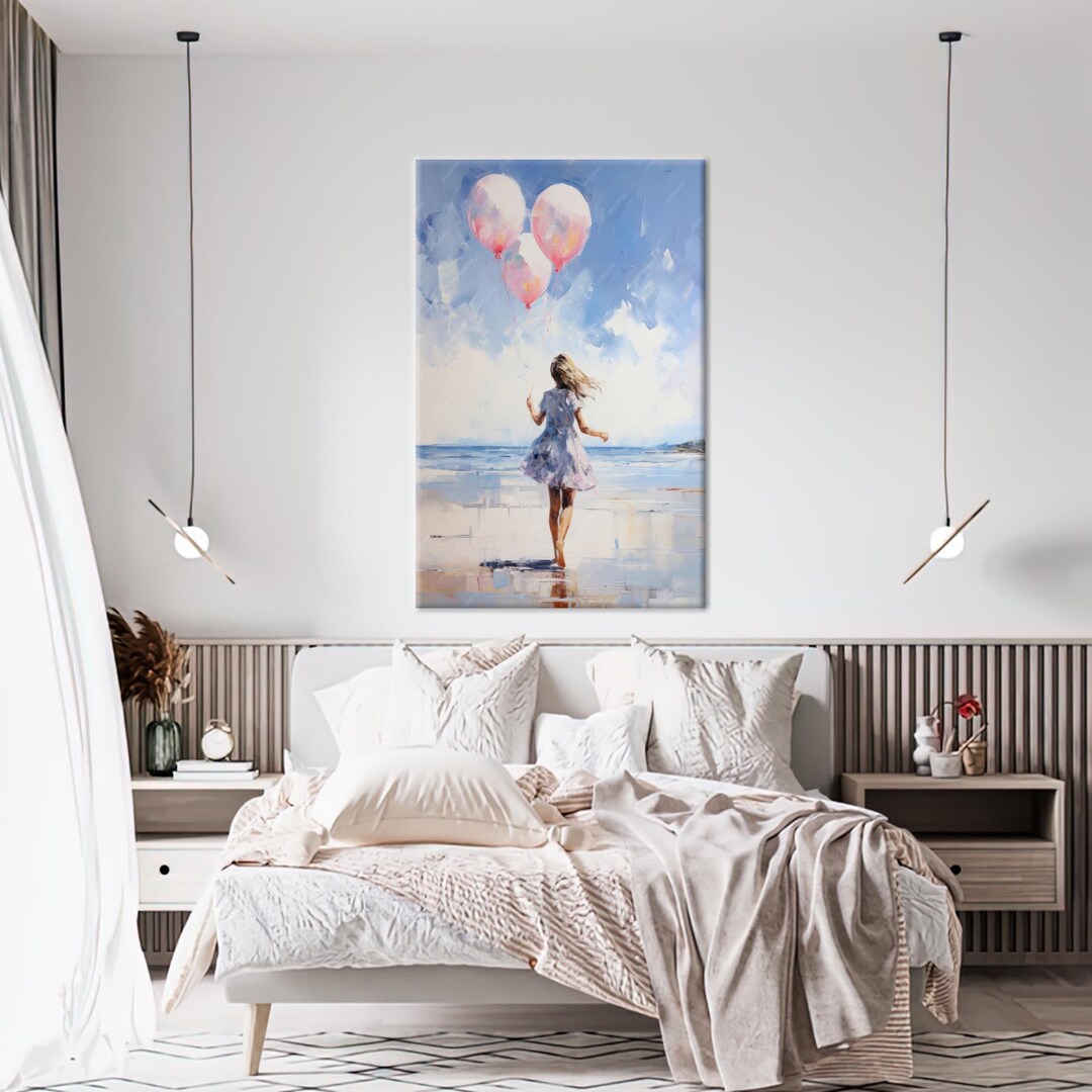 Modern Wall Hanging, Pink Wall Decor, Personalized Gift Box, Girl Room