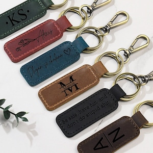 Personalized Leather Keychain,Custom Leather Keychain,Coordinates longitude latitude keychain,Anniversary Gifts,Best Gift,Monogram Keychain
