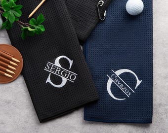 Custom Embroidered Microfiber Golf Towel: Personalized Golf Gift