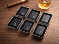 Personalized Groomsmen Lighter with Case, Groomsmen Proposal, Anniversary Gift for Men, Christmas Gifts for Boyfriend, Husband, Father