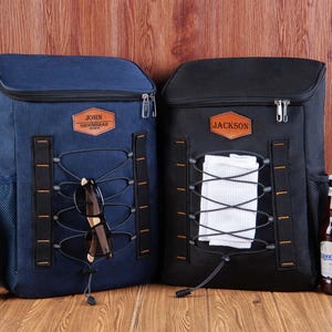 Personalized Cooler Backpack for Groomsmen Men,Groomsmen Gift,Father Gift,Custom Lunch Cooler Backpack, Golf Beer Cooler,Best Man Gift
