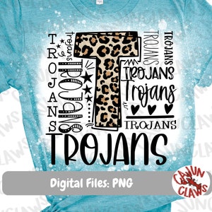 Benutzerdefinierte Maskottchen Typografie Digital Design | Troian PNG | Troales Stolz PNG | Maskottchen T-Shirt Design | Troian Sublimation