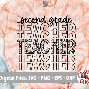 Segunda série PNG | Arquivo Digital de Volta às Aulas | Professor Eco SVG | Design de camisa de professor | Primeiro dia de aula PNG | Personalize sua camisa