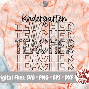 PNG do jardim de infância | Arquivo Digital de Volta às Aulas | Professor Eco SVG | Design de camisa de professor | Primeiro dia de aula PNG | Personalize sua camisa