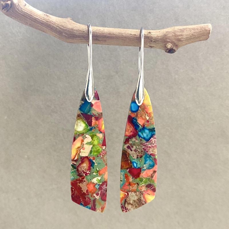 Colorful Earrings - Etsy