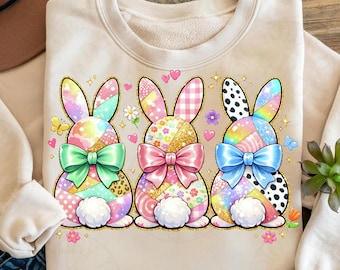 Paashaas png, vrolijk Pasen png, schattig konijntje sublimatieontwerp, paasdag png, lentehaas clipart, digitale download, transparante achtergrond