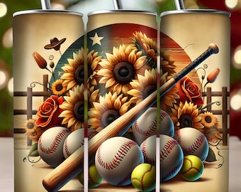 Westerse honkbalbeker png, honkbalbeker, honkbalbeker, westernbeker png, Game Day-beker png, 20 oz magere beker, 20 oz bekeromslag, 20 oz magere beker