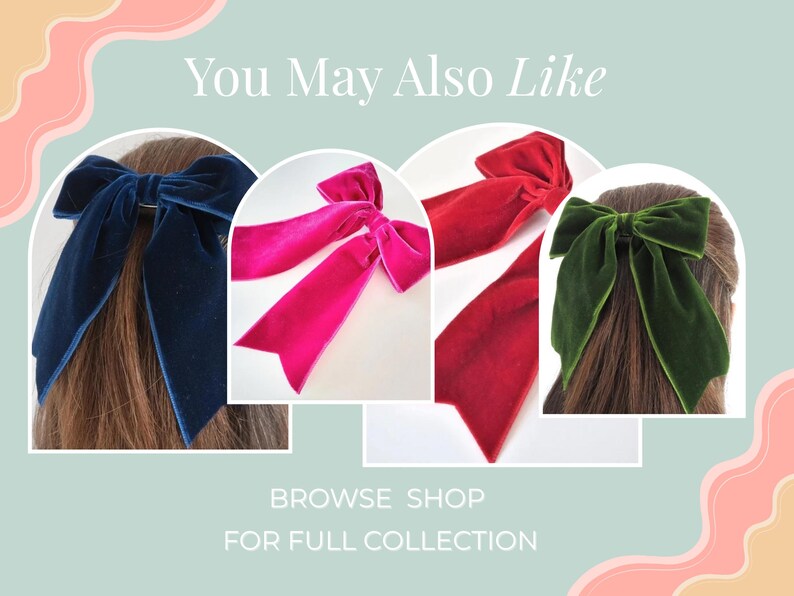 Velvet Ribbon Hair Bow in Berry, Bow for Child, Trendy Bow, Handmade Bow, Women's Hair Bow, Classic Hair Bow, Plain or Beaded, Burgundy