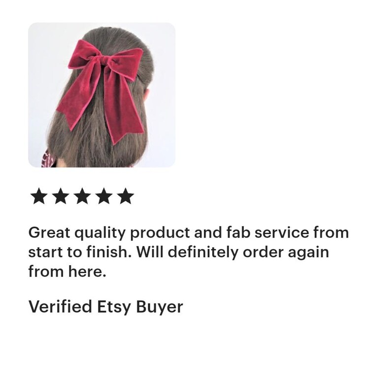 Velvet Ribbon Hair Bow in Berry, Bow for Child, Trendy Bow, Handmade Bow, Women's Hair Bow, Classic Hair Bow, Plain or Beaded, Burgundy