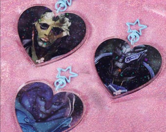 Space Boyfriend Acrylic Keychain / Keyring