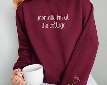 Heated Rivalry Embroidered Crewneck, Hockey Romance Bookish Sweatshirt, Gift for Readers