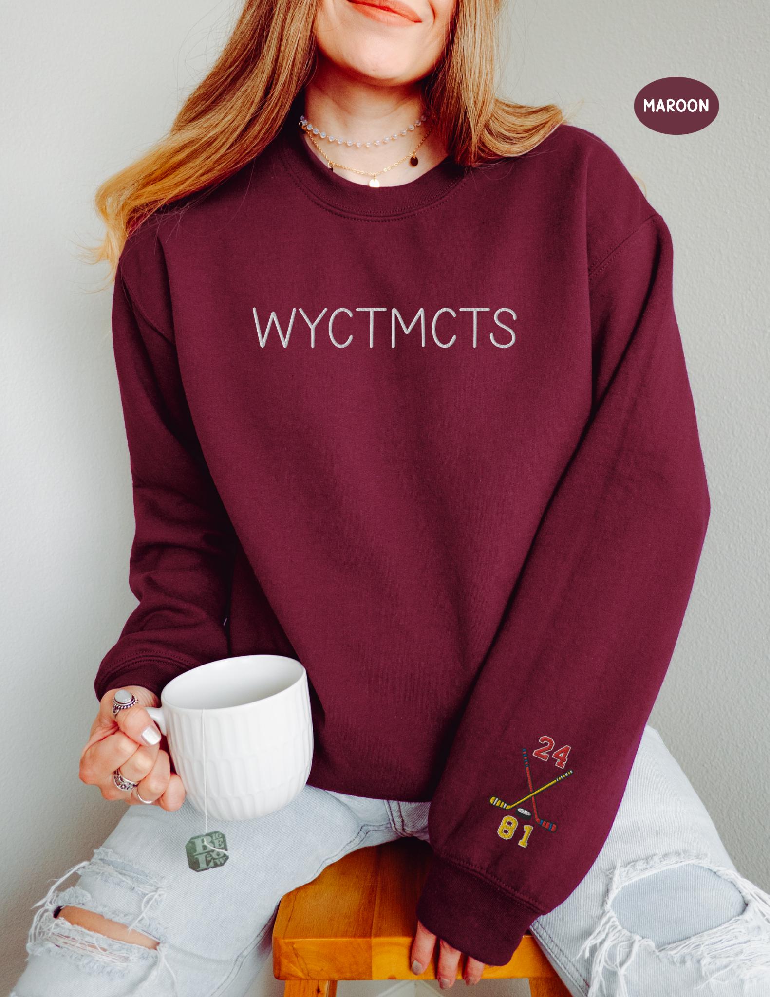 Heated Rivalry Embroidered Hockey Romance Sweatshirt, WYCTMCTS, Cottage  Crewneck, Valentine's Gift for Readers - Etsy