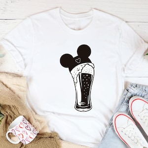 Mickey Drinking Around Shirt, Mickey Beer Shirt, Disney Dad Shirt, Disney Epcot Shirt, Disney Men Shirt, Epcot Shirt, Gifts For Dad, Men Tee