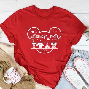Disney Epcot Shirt, Magic Kingdom Shirt, Disney World Shirt, Disney 2024 Shirt, Disney Family Shirts, Disney Trip Shirt, Disney Castle Shirt