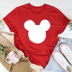 Disney Mickey Mouse Shirt, Mickey Mouse Shirt, Disney World Shirt, Disney 2024 Shirt, Disney Shirt, Disney Trip Shirt, Mickey Sketch T-Shirt