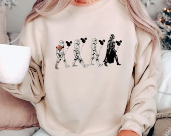 Sudadera vintage de Disney Star Wars, sudadera de Disney Star Wars Darth Vader Storm Trooper, sudadera con capucha de Disneyworld, sudaderas familiares de Disney