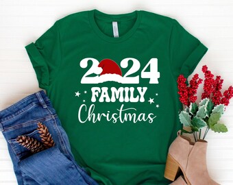 2024 Family Christmas Shirt, Christmas Shirt, Merry Christmas Shirt, Cute Christmas Shirt, Christmas Family Shirts, Christmas Matching Shirt