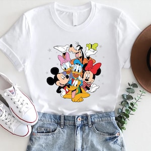 Disneyland Mickey And Friends T-Shirt, Disney Trip Shirt, Disney Shirts, Disney World Shirt, Walt Disney Shirt, Disney Family Vacation Shirt