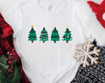 Christmas Trees Shirt, Christmas Shirt, Merry Christmas Tee, Cute Christmas Tee, Christmas Family Shirts, Christmas Matching Tee,Holiday Tee
