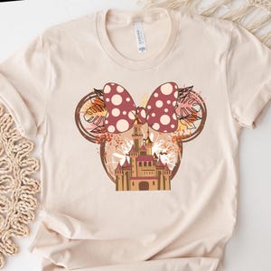 Minnie Castle T-Shirt, Disney Trip Shirt, Minnie Mouse Shirt, Disney Girls Trip Shirts, Disney Matching Family Shirts, Disney Castle T-Shirt