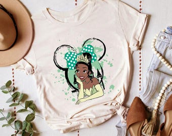 Disney Princess Tiana Shirt, Disney Vacation Shirt, Birthday Girl Tiana Shirt, Princess Fun Gift, Disneyworld Shirt, Disney Girls Trip Shirt