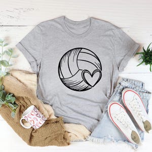 Volleyball Shirt, Volleyball Lover Shirt, Team Sports Shirt, Sport Mom Tee, Volleyball Game, Volleyball Player, Volleyball Team, Sport Shirt