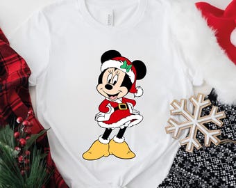 Disney Christmas T-Shirt, Merry Christmas Shirt, Mickey Mouse Christmas Shirt, Cute Christmas Tee, Christmas Family Shirts, Funny Xmas Shirt